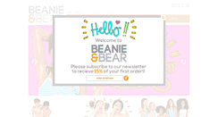Desktop Screenshot of beanieandbear.com
